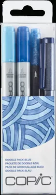 Produktbild von Copic Doodle Pack blau 4St