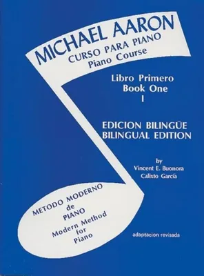 Produktbild von Michael Aaron Curso Para Piano Piano Course Libro Primero Book 1 Edicion Bilingue/Bilingual Edition