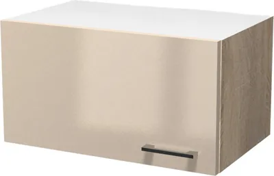Produktbild von Kurzhängeschrank Küche - 60 cm breit - Kaschmir Glanz Sonoma Eiche – Neapel