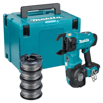 Image de Makita TR 001 GZ : agrafeuse à batterie pour armatures 40 V max. 1,6 mm Brushless + Makpac - sans batterie, sans chargeur