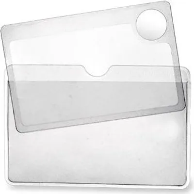 Produktbild von Carson Zakloep WM-01 2.5x Kreditkartenformat-Lupe mit 6-facher Spot-Objektiv