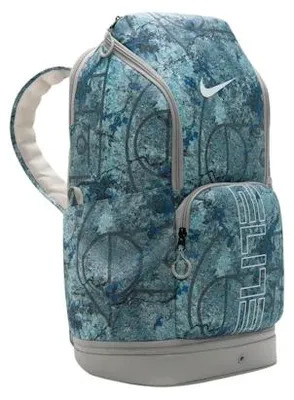 Imagen del producto de Mochila Nike Varsity Elite Printed de 32 litros, color blanco/gris universitario/blanco