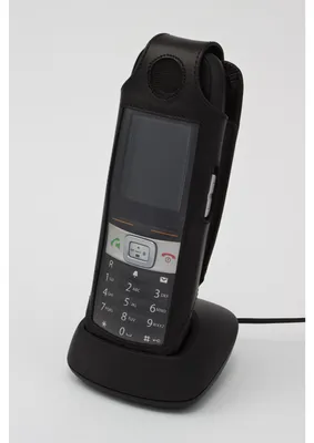 Produktbild von Soryt Ledertasche Gigaset E630/R6x0 pro/R650, Drehclip,