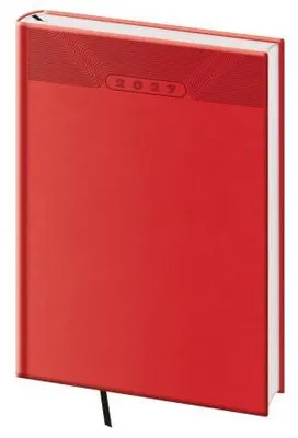 Immagine prodotto di Agenda giornaliera A5, formato classico, colore rosso (DP422-03-27)