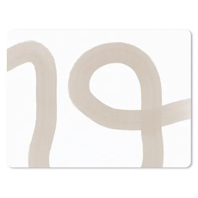 Produktbild von MuchoWow® Mauspad Mousepad Abstrakt - Pastell - Design 40x30 cm - Mousepads - Maus Mat - Pad - Mausunterlage - Anti Rutsch