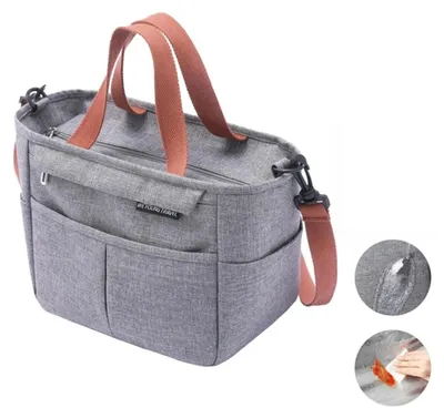 Immagine prodotto di EDIBAZZAR | LUNCH BOX borsa termica, spaziosa per alimenti, colazione, viaggi