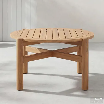 Produktbild von home24 Loungetisch - Akazie Massiv - Akazie Braun