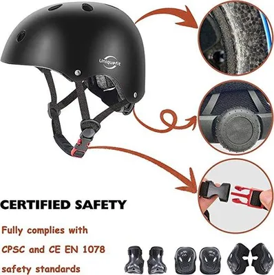 Produktbild von Famanu Kinderhelm MTB - Schutzhelm für Downhill und Scooter