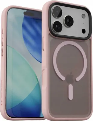 Zdjęcie produktu dla Etui magnetyczne do MagSafe SPACECASE Fusion Mag do iPhone 17 Pro Różowy