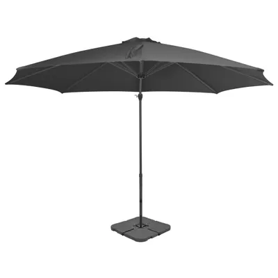 Produktbild von vidaXL Sonnenschirm mit Tragbarem Sonnenschirmständer Anthrazit