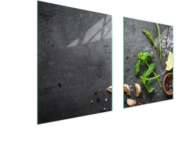 Produktbild von Glasschutzplatte Für Herd 85X52 Schiefer