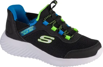 Produktbild von Skechers Slip-Ins: Bounder - Brisk-Burst 403822L-BBLM, Sneaker, für Mädchen, Schwarz