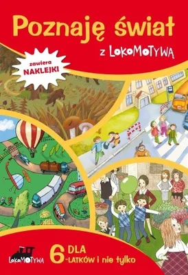 Zdjęcie produktu dla Poznaję świat z Lokomotywą GWO - Książka edukacyjna dla dzieci