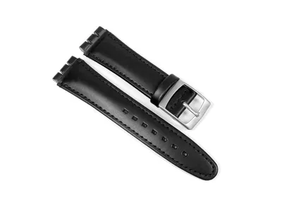 Produktbild von Minott Ersatzband Uhrenarmband Kalbsleder Band Rot für Swatch 19mm 23294S