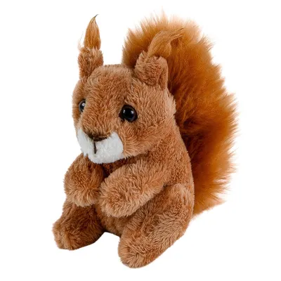 Produktbild von Eichhörnchen klein 11 cm braun Kuscheltier