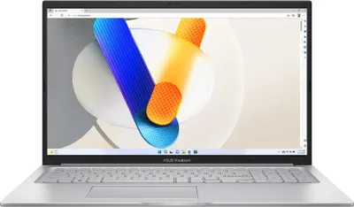 Produktbild von Notebook Vivobook X1704VA, Cool Silver, 17,3 Zoll, Full-HD, IPS, Intel Core i7-1355U, 16 GB, 512 GB SSD
