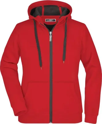 Produktbild von Sportive Jacke mit Kapuze red/carbon, Gr. S