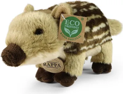 Produktbild von Rappa Plüsch Wildschwein Kuscheltier 22 cm umweltfreundliches Spielzeug