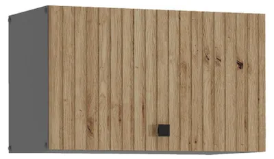 Produktbild von Küche AVA Artisan Hängeschrank 60 cm Lamellenoptik Küchenzeile Einbauküche