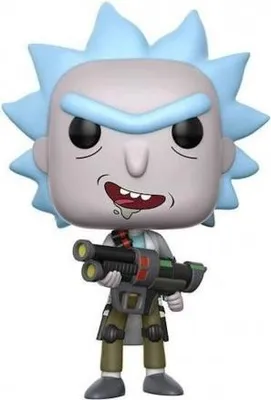 Image de FUNKO POP CULTURE RICK ET MORTY RICK ARMÉ FIGURINE EN VINYLE NOUVEAU Funko