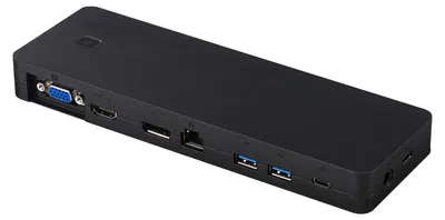 Produktbild von Fujitsu S26391-F1667-L100 Notebook-Dockingstation & Portreplikator Verkabelt USB 3.2 Gen 1 (3.1 Gen 1) Type-C Schwarz