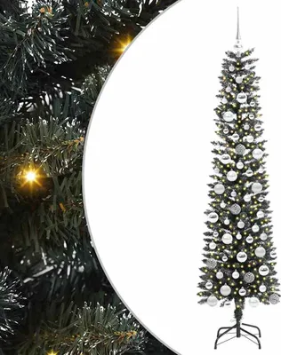 Obrázok produktu pre Umelý vianočný stromček Zelená 180 cm PVC, plast a oceľ