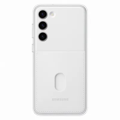 Zdjęcie produktu dla Samsung Frame Cover Etui Samsung Galaxy S23+ Pokrowiec Z Wymiennymi Pleckami Białe (Ef-Ms916Cwegww)