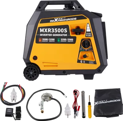 Produktbild von MXR3500S Dual Fuel Power Generator Inverter Generator 3500W Portable 25kg für Notfallsituationen