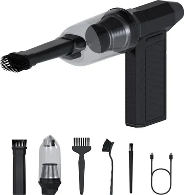 Produktbild von Luftstaubbläser & Mini-Staubsauger für Elektronik, 131.000 U/min, Aufladbar