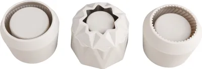 Produktbild von Rayher Silikon Gießformen Set Mini Töpfchen, 3tlg., 3 Designs, 5x5cm
