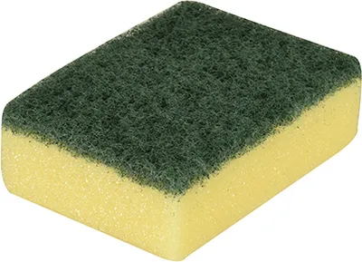 Produktbild von 3 Topfreiniger, Schwamm 3 cm x 9,5 cm x 7 cm