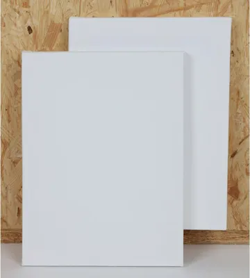 Produktbild von 6x 2er Set Baumwoll-Keilrahmen Leinwand 18x24cm für Öl- und Acrylfarben