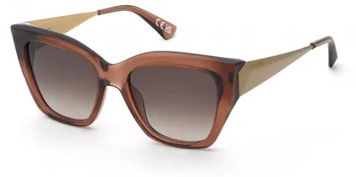 Produktbild von Nina Ricci SNR487 Marrone trasparente lucido 54/18/140 Damen Sonnenbrillen