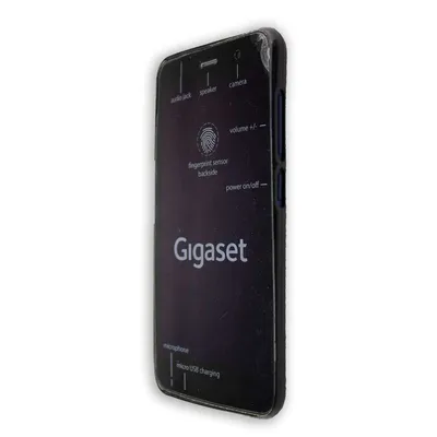 Obrázok produktu pre caseroxx ochranný obal TPU kryt kompatibilný s Gigaset GS170, gumená taška na mobilný telefón čierna