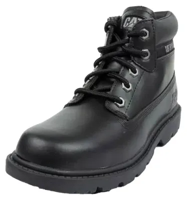 Image de Caterpillar - Bottines pour enfants « Colorado Plus », cuir PP6543 (39,5 EU) (noir/noir)