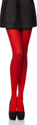 Produktbild von Antie Damen Mikrofaser Strumpfhose AN-122 60 DEN (Rot, XXL) .