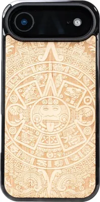 Produktbild von Holzhülle für iPhone Air, Bewood Aniegre Aztekischer Kalender