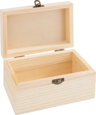 Produktbild von VBS Holzkästchen Kiefernholz 13x8x6,3cm