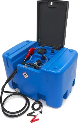 Produktbild von Mobile Tankanlage Dieselpumpe 400L Dieseltank 40l/min 12V Klemme Tankstation