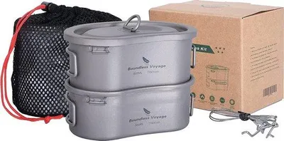 Produktbild von Famanu Campingkochgeschirr Set - Leicht und nachhaltig