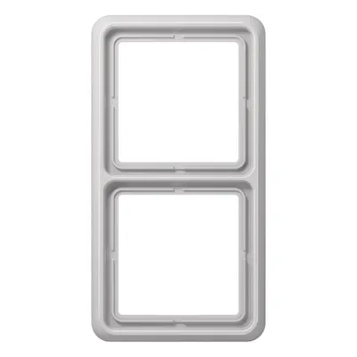 Produktbild von JG Rahmen 2fach CD582LG lichtgrau