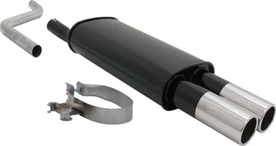 Immagine prodotto di Silenziatore posteriore Novus sport per VW Polo II / III (86C) 2 x 76 mm