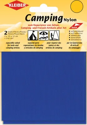 Produktbild von KLEIBER Camping-Flicken Nylon selbstklebend altantik 2 Stück