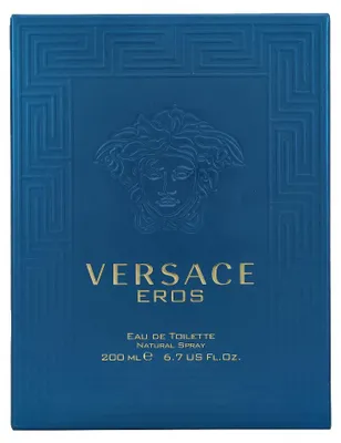 Produktbild von Versace Eros, Männer, 200 ml, Nicht nachfüllbare Flasche, Spray, 1 Stück(e)