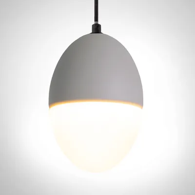 Produktbild von Pendelleuchte, E27, Lampe Für Wohnzimmer Esszimmer Küche, Höhenverstellbar Farbe Beton-Grau