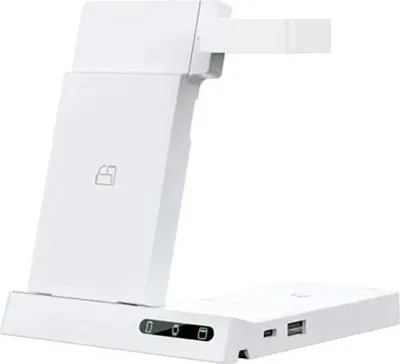 Obrázok produktu pre Bezdrôtová nabíjačka Muvit MCWIR0012/ 1xUSB Type-C/ 1 x USB/ 20W