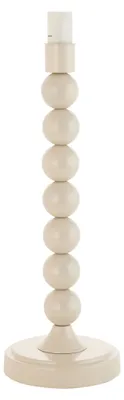 Image de Lampe de table à pied sphérique HIGGLEDY blanche, 1xE14x7W, métal, dimensions : 36,5 x 12 x 12 cm, IP20, Endon