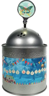 Productafbeelding van Muziekmobiel "Happy Birthday" met verborgen vakje.