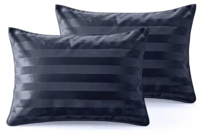 Produktbild von Sleeptime Hotel Samt 2pack Slopen Navy 60 x 70 cm