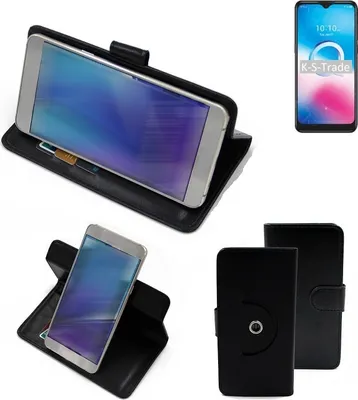 Produktbild von K-S-Trade® Case Schutzhülle Handyhülle kompatibel mit Alcatel 3L (2020) Flipcase Smartphone Cover Handy Schutz Tasche Klapphülle Walletcase